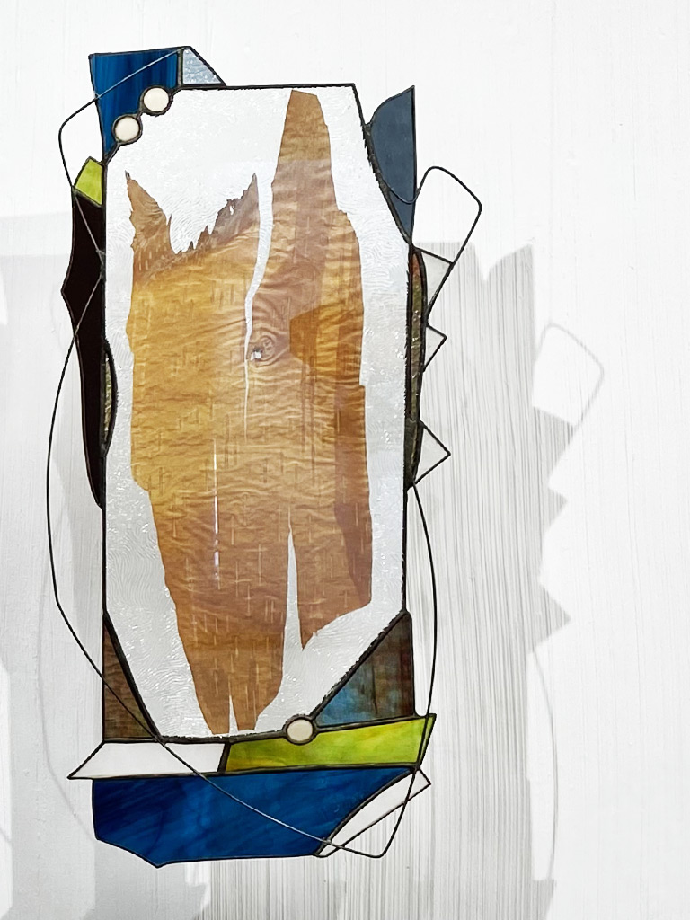 Ancrage - Lyne Noiseux, vitrail