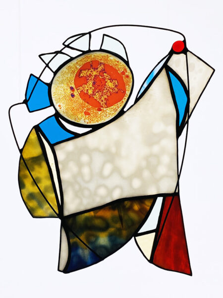 LUCA la première - Lyne Noiseux, vitrail